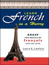 Cover image for Learn French In A Hurry
